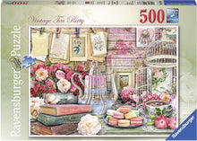 Load image into Gallery viewer, Ravensburger Puzzle - Vintage Tea Party 500pc
