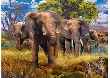 Load image into Gallery viewer, Ravensburger Puzzle - Elephant Family 500pc
