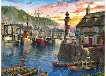 Load image into Gallery viewer, Ravensburger Puzzle - Sunrise at the Port 500pc
