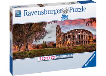 Ravensburger Puzzle - Sunset Colosseum Puzzle 1000 pieces