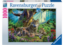 Load image into Gallery viewer, Ravensburger Puzzle - Wolves in the Forest 1000 pieces
