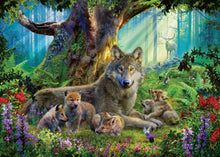 Load image into Gallery viewer, Ravensburger Puzzle - Wolves in the Forest 1000 pieces
