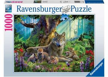 Ravensburger Puzzle - Wolves in the Forest 1000 pieces