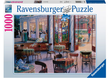 Ravensburger Puzzle - A Cafe Visit 1000pc