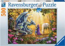 Load image into Gallery viewer, Ravensburger Puzzle - Dragon Whisperer Puzzle 500pc
