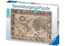 Load image into Gallery viewer, Ravensburger Puzzle - Map of World From 1650 2000 pieces
