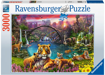 Ravensburger Puzzle - Tigers in Paradise 3000 pieces