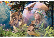 Load image into Gallery viewer, Ravensburger Puzzle - Lady of the Forest Puzzle 3000 pieces
