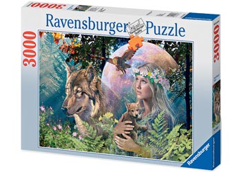 Ravensburger Puzzle - Lady of the Forest Puzzle 3000 pieces