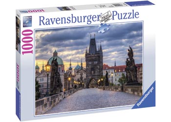 Ravensburger Puzzle - Across Charles Bridge at Dawn 1000 pieces