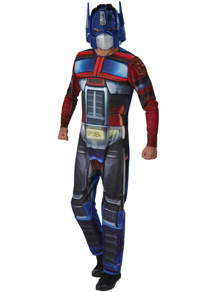 Transformers Optimus Prime Deluxe Men's COSTUME, ADULT, Halloween, Rubies, Mens standard Chest 97-107cm