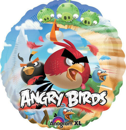 18 inch foil Anagram Angry birds