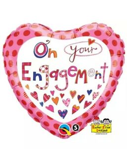 18 inch foil Qualatex Engagement