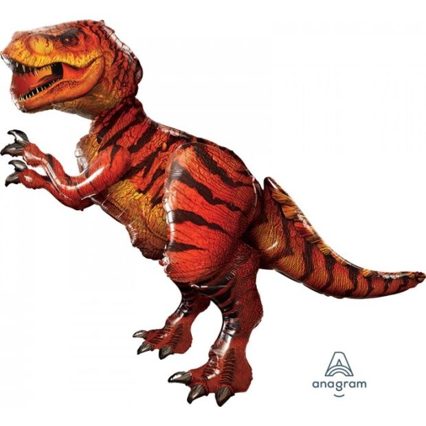 Anagram Foil AirWalker Jurassic World T-Rex (172cm x 154cm)