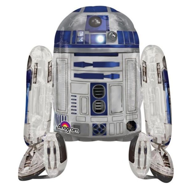 Anagram Foil Licensed SuperShape R2D2 (55cm x 66cm)