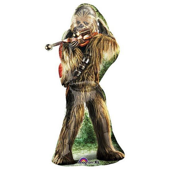 Anagram Foil Licensed SuperShape star wars Chewbacca (43cm x 96cm)