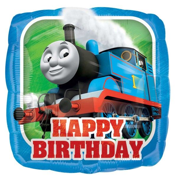 18 inch foil Anagram Licensed Thomas the Tank Engine Happy Birthday