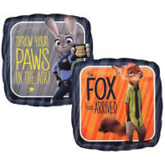 18 inch foil Anagram Zootopia